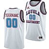 Custom Loyola Marymount Lions Jersey Name and Number College Basketball White