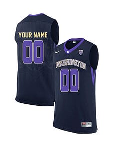 Custom Washington Huskies Jersey