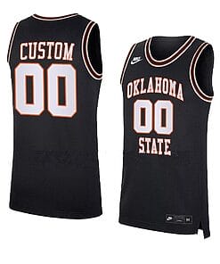 Custom Oklahoma State Cowboys Basketball Jersey