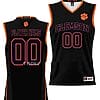 Custom Clemson Tigers Jersey Name and Number College Basketball NIL Pick-A-Player Black