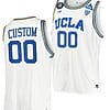 Custom UCLA Bruins Jersey Name and Number College Basketball 2021 March Madness Final Four White JRW