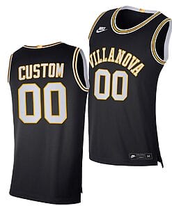 Custom Villanova Wildcat Jersey Name and Number College Basketball Navy Retro Elite