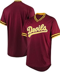 Custom Arizona State Jersey Baseball Name and Number College Red