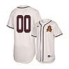 Custom Arizona State Jersey Baseball Name and Number NCAA College White