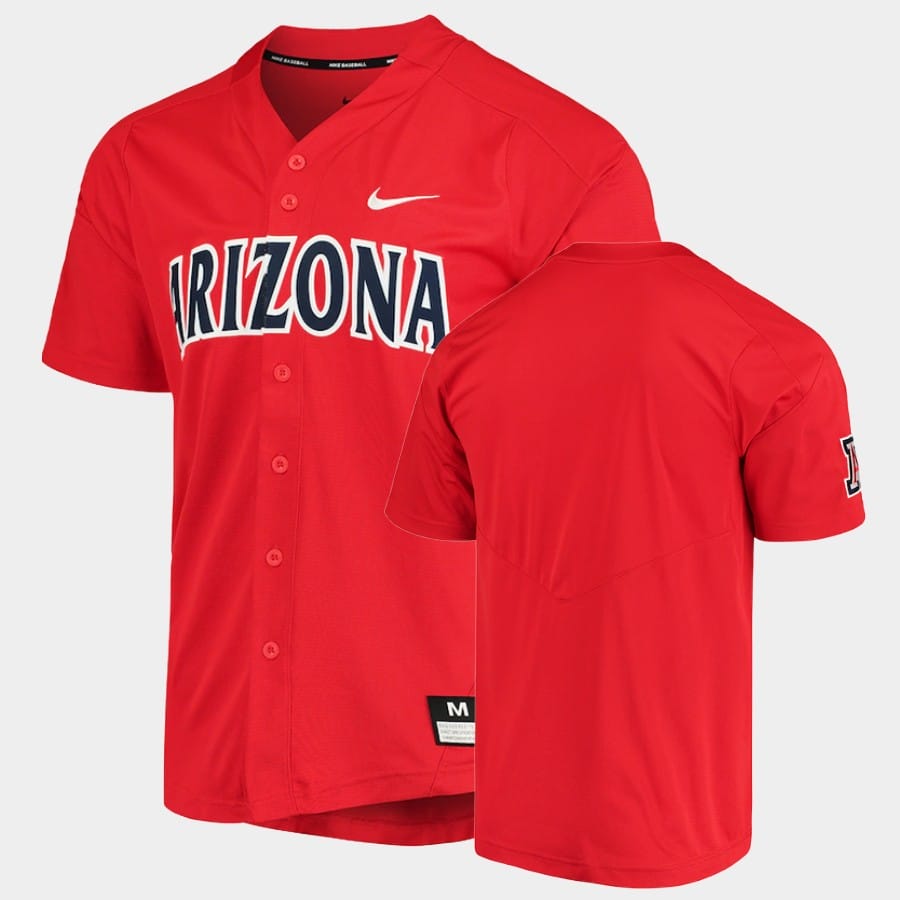 Custom Arizona Wildcats Jersey Baseball Name and Number College Elite Red