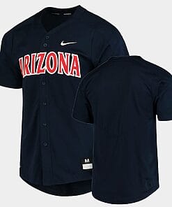 Custom Arizona Wildcats Jersey Baseball Name and Number College Navy