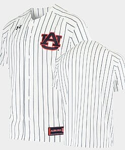 Custom Auburn Tigers Jersey Baseball Name and Number College White Replica