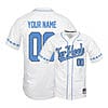 Custom North Carolina Baseball Jersey Name And Number Tar Heels College White Elite