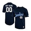 Custom North Carolina Baseball Jersey Name and Number Tar Heels NCAA College Navy