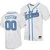 Custom North Carolina Jersey Tar Heels Name and Number NCAA College White
