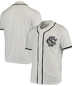 Custom South Carolina Baseball Jersey Name And Number Gamecocks College White