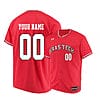 Custom Texas Tech Baseball Jersey Name And Number Under Armour Red Raiders College Red