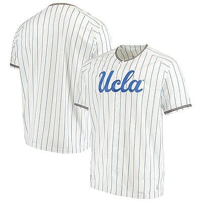 Custom UCLA Bruins Baseball Jersey Name And Number College White