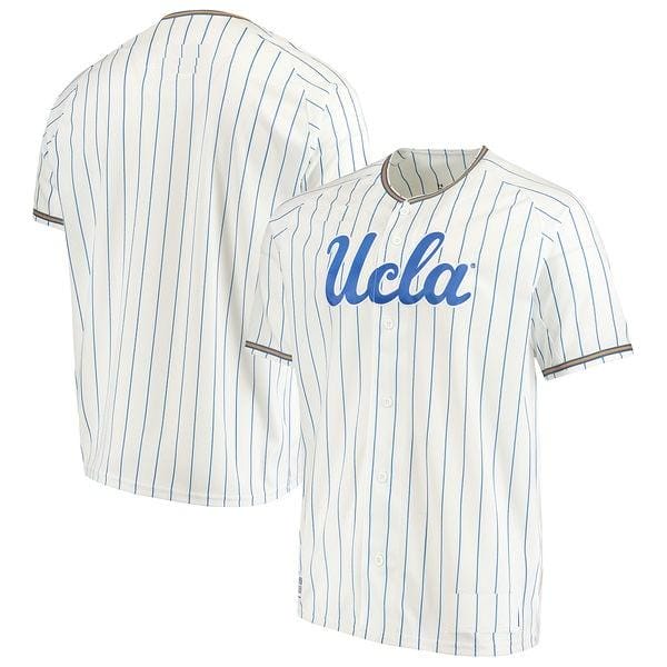 Custom UCLA Bruins Baseball Jersey Name And Number College White