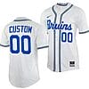 Custom UCLA Bruins Baseball Jersey Name and Number NCAA College Replica White