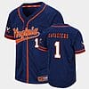 Custom Virginia Cavaliers Baseball Jersey Name And Number College Navy