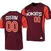 Custom Virginia Tech Hokies Baseball Jersey Name and Number NCAA College Maroon