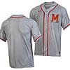 Maryland Terrapins Baseball Jersey NCAA College Team Replica Gray