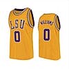KJ Williams Jersey #0 LSU Tigers Basketball 2023 Draft Prospect NCAA College Gold