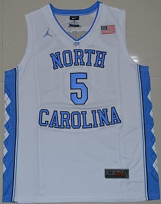Marcus Paige Jersey #5 North Carolina Tar Heels NCAA Basketball White