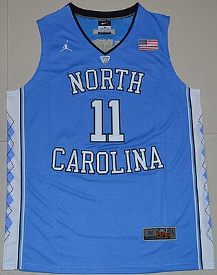 Brice Johnson Jersey #11 North Carolina Tar Heels NCAA Basketball Blue