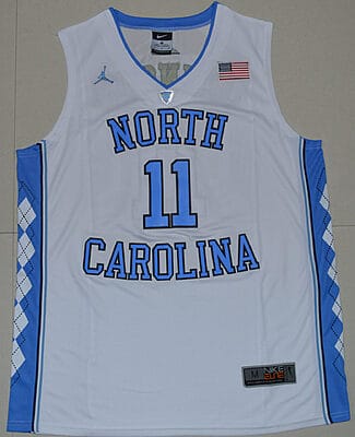 Brice Johnson Jersey #11 North Carolina Tar Heels NCAA Basketball White