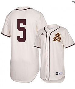 Alika Williams Jersey #5 Arizona State Sun Devils Baseball NCAA College Alumni White