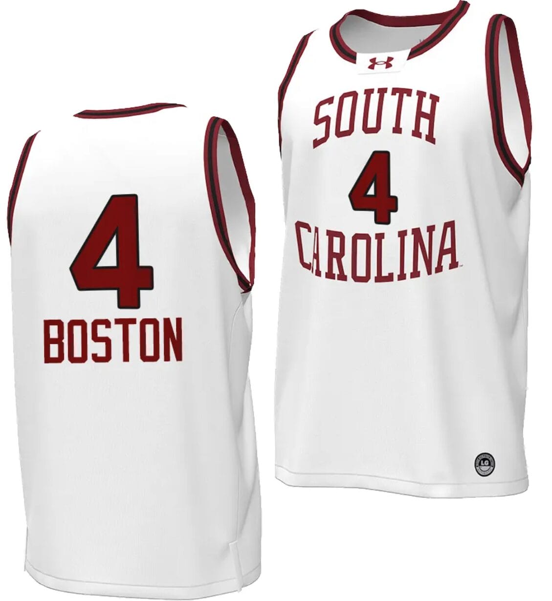 Aliyah Boston Jersey #4 South Carolina Gamecocks Basketball Throwback Replica White
