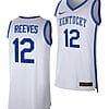 Antonio Reeves Jersey #12 Kentucky Wildcats Replica Basketball White