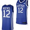 Antonio Reeves Jersey #12 Kentucky Wildcats Limited Basketball Royal