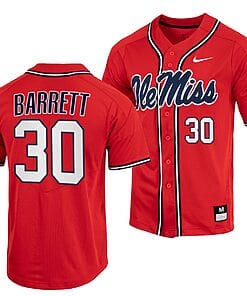 Aaron Barrett Jersey Ole Miss Rebels