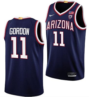 Aaron Gordon Jersey #11 Arizona Wildcats College Basketball Navy