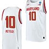 Abby Meyers Jersey Maryland Terrapins College Basketball 2023 NCAA March Madness White #10