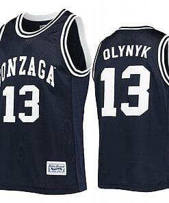 Kelly Olynyk Jersey #13 Gonzaga Bulldogs College Basketball Black