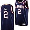 Adama Bal Jersey #2 Arizona Wildcats College Basketball Navy