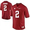 Alabama Crimson Tide Derrick Henry Jersey #2 Color Stitched Red
