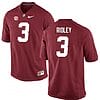 Alabama Crimson Tide #3 Calvin Ridley Jersey NCAA Football Red