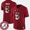 Alabama Crimson Tide #6 DeVonta Smith Jersey College Football Red