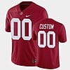 Custom Alabama Crimson Tide Jersey Name And Number College NCAA Football Replica Red