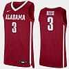 Alex Reese Jersey Alabama Crimson Tide College Basketball Replica Crimson #3