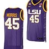 Alexis Morris Jersey LSU Tigers 2023 NCAA Basketball National Champions Purple #45