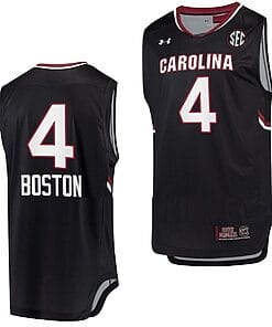 Aliyah Boston Jersey #4 South Carolina Gamecocks Jersey College Basketball Black