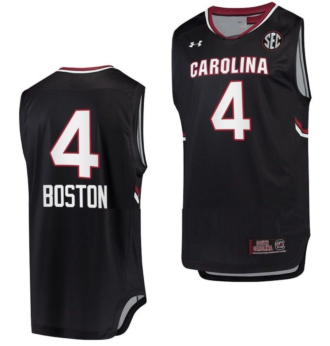 Aliyah Boston Jersey #4 South Carolina Gamecocks Jersey College Basketball Black