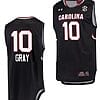 Allisha Gray Jersey #10 South Carolina Gamecocks Jersey College Basketball Black