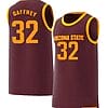 Alonzo Gaffney Jersey Arizona State Sun Devils College Basketball Red #32