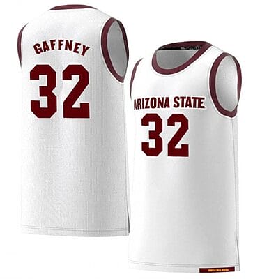 Alonzo Gaffney Jersey Arizona State Sun Devils College Basketball White #32