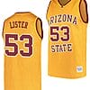 Alton Lister Jersey Arizona State Sun Devils College Basketball Gold #53