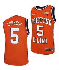Andre Curbelo Jersey Illinois Fighting Illini