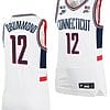 Andre Drummond Jersey #12 UConn Huskies College Basketball Alumni White