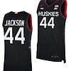 Andre Jackson Jersey #44 UConn Huskies College Basketball Limited Black
